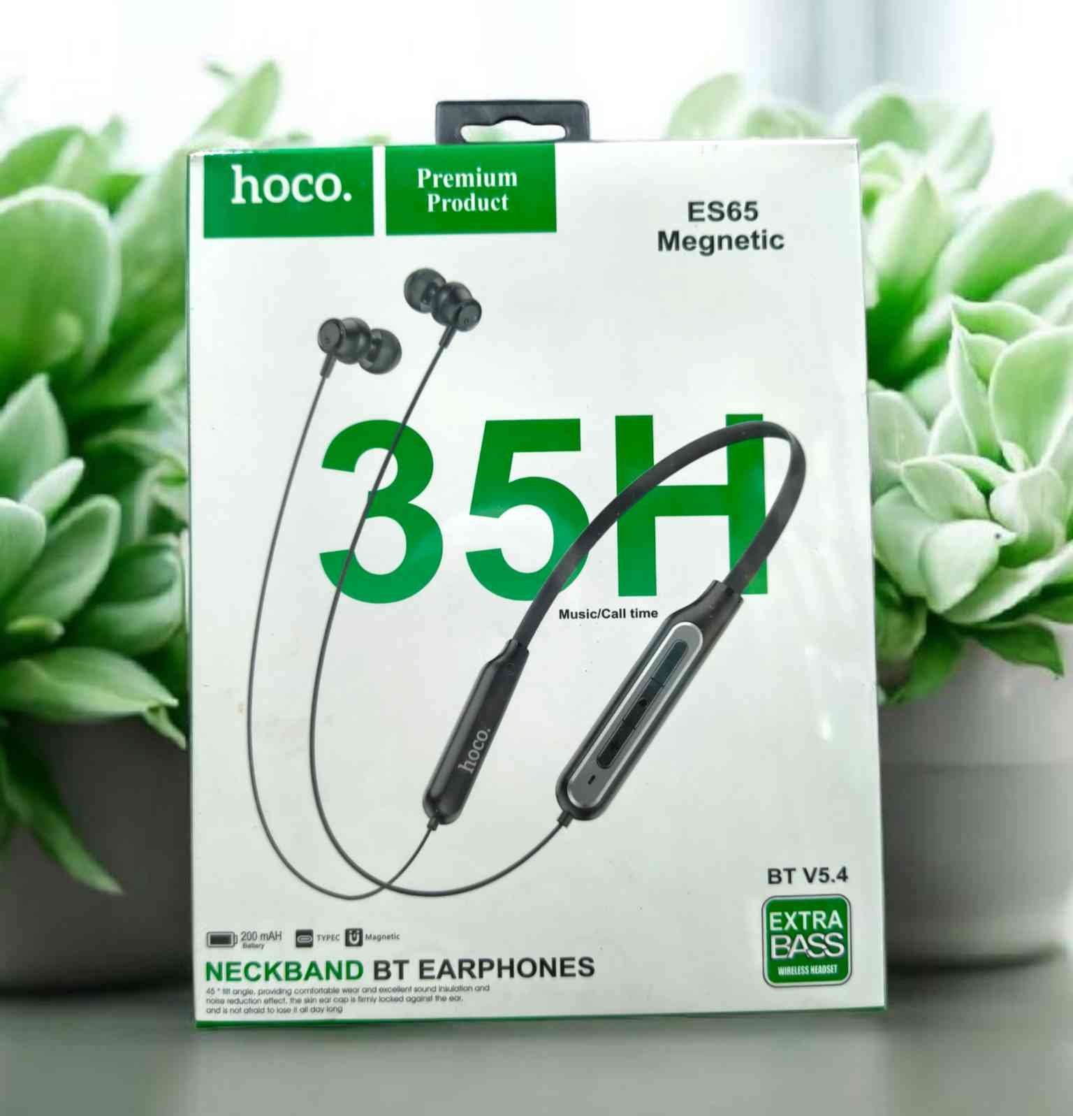 đ§ Hoco ES65 Magnetic Wireless Neckband â ā§Šā§Ģ āĻāĻŖā§āĻāĻžāϰ āĻŦā§āϝāĻžāĻāĻāĻĒ + āĻĻā§āϰā§āĻĻāĻžāύā§āϤ āϏāĻžāĻāύā§āĻĄ!